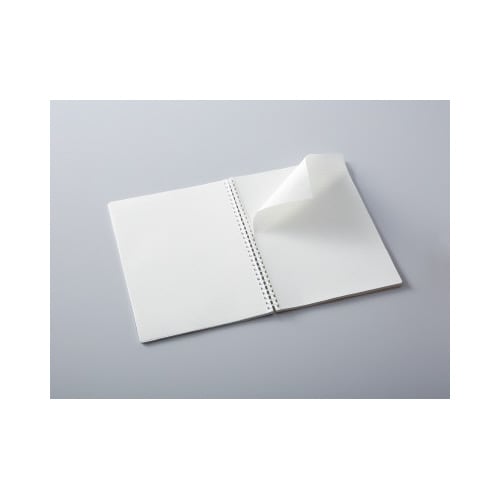 ソフトリングセミB5 ドット入 B罫 80枚 水色