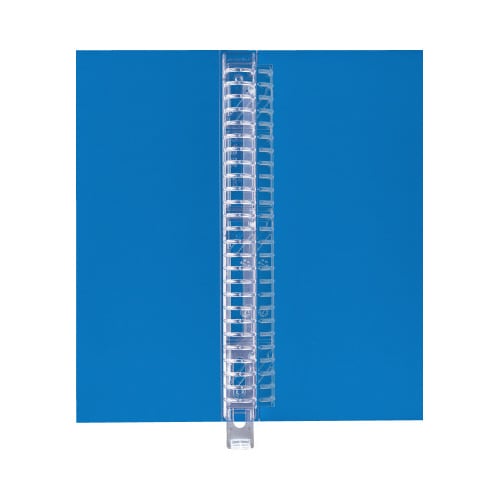 スライドバインダー PP表紙 B5縦 26穴 青