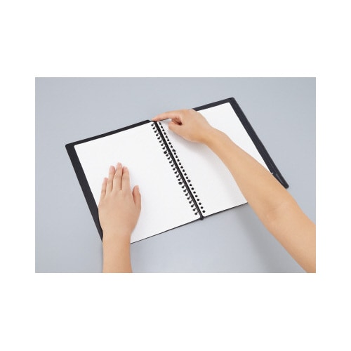 キャンパスバインダー スマートリングBiz B5黒