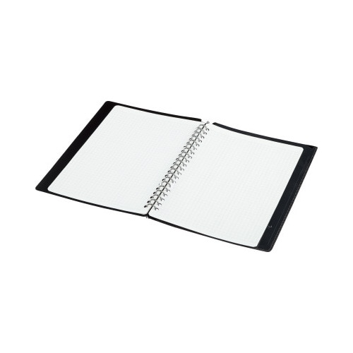 キャンパスバインダー スマートリングBiz A5黒