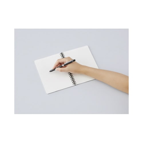 ソフトリングノート 方眼罫 B6 70枚 黒