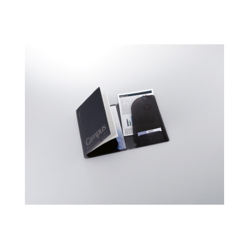 キャンパス書類収容カバーノート A5ノート用グレー