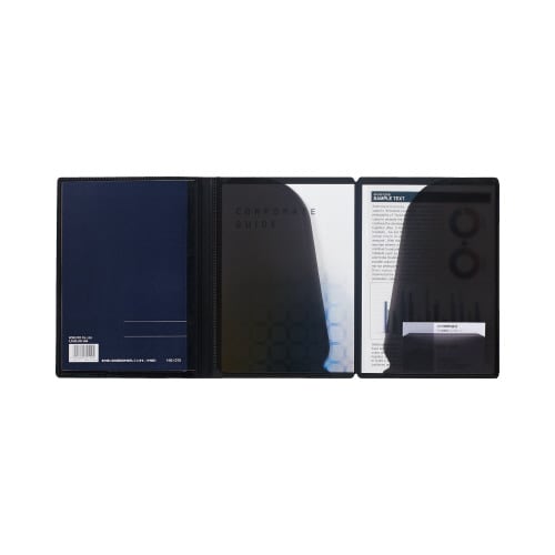 キャンパス書類収容カバーノート A5ノート用 黒