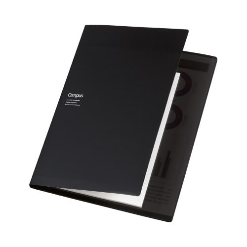 キャンパス書類収容カバーノート A5ノート用グレー