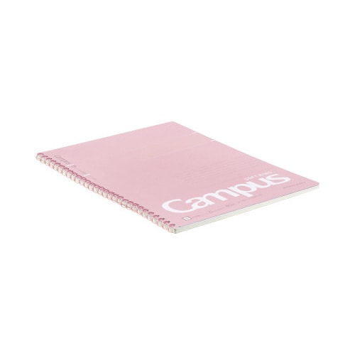 キャンパスソフトリング(ドット罫)セミB5 ピンク