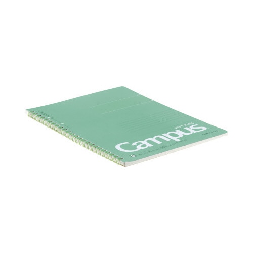 キャンパスソフトリング(ドット罫)A5 緑