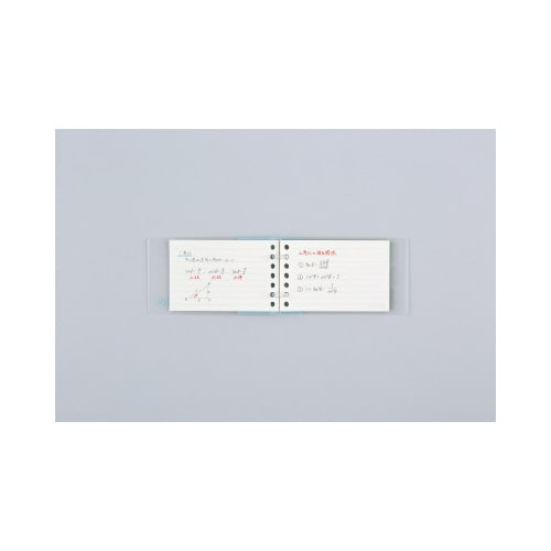 キャンパスノートのように使えるバインダーA7灰×6