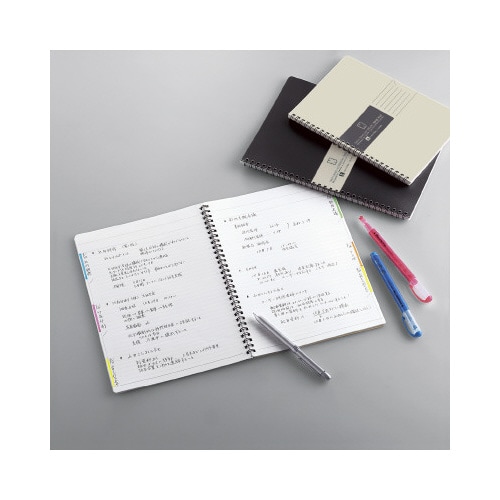 エッジタイトル ツインリングとじ セミB5 B罫