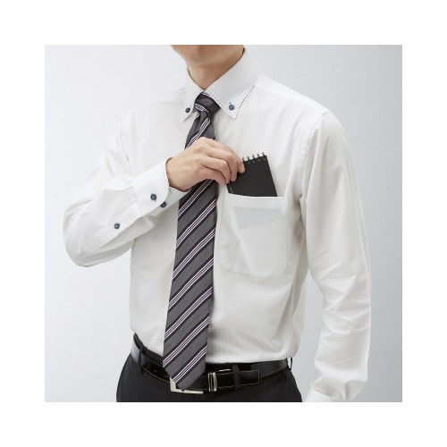 ソフトリングメモ 方眼罫 A7 70枚 黒