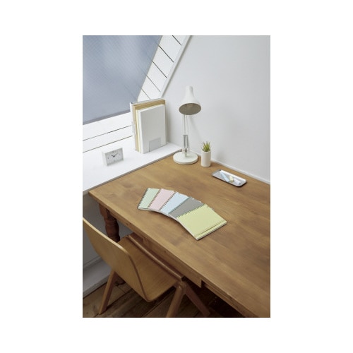 ソフトリングノートスーファ方眼罫B6変形80枚緑