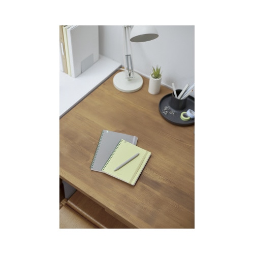 ソフトリングノートスーファ方眼罫A5変形80枚灰