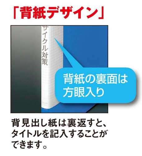コクヨ クリヤーブック ウェーブカットポケット 差替式 中紙あり