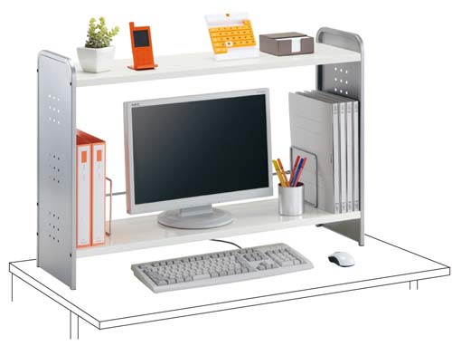 Deskラック 2段 幅880mm