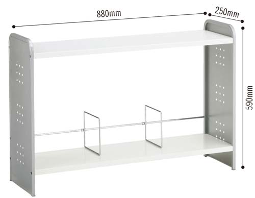 Deskラック 2段 幅880mm
