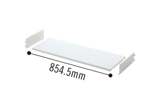 スチール複柱書架A4ホワイト用棚板(棚受付)