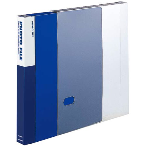 アルバム フォトファイル A4 (表紙) 青