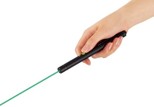 グリーンレーザーポインター 照射形状変更タイプ