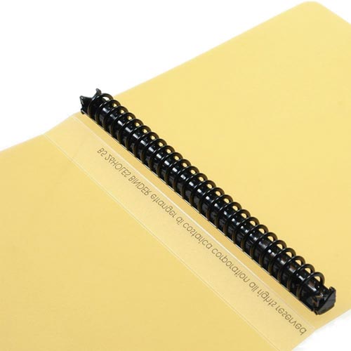 B5バインダー イエロー