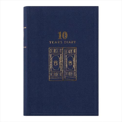 日記 10年連用 12397006 扉 紺