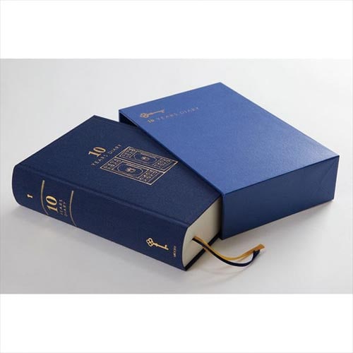 日記 10年連用 12397006 扉 紺