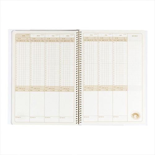 HF ダイアリー (B5) 育児 チョウチョ柄