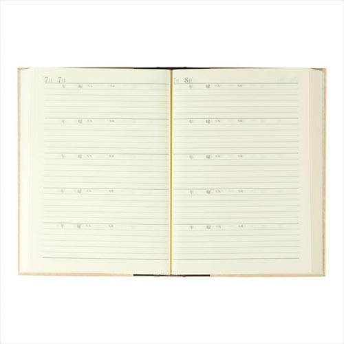 日記 5年連用 12107001 洋風