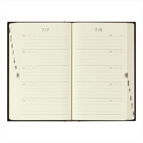 日記 5年連用 12396006 扉 黒