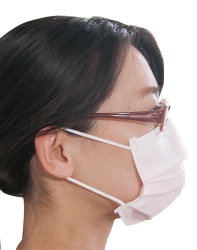 TK 女性の為のメガネくもりにくいマスク30枚