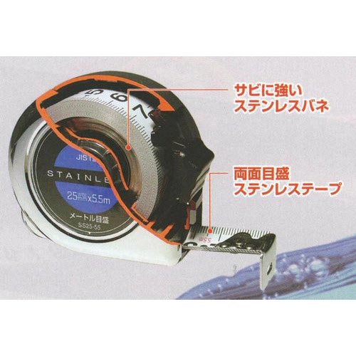 両面ステンレスネオロック 19mm巾3.5m