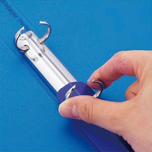 AQUA DROPs リングファイル A5S 赤