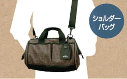 ツールバッグミニ (デニムブラウン)