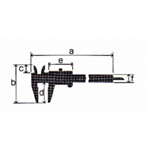 普及ノギス 150mm