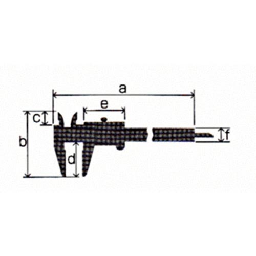 普及ノギス 200mm