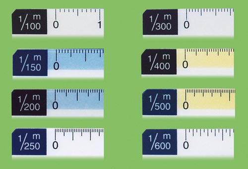折りたたみ縮尺スケール 8面 30cm