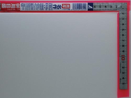 曲尺同厚 シルバー 30cm/1尺 併用目盛 名作