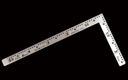 曲尺小型 五寸法師ステン5×2.5寸 表裏同目