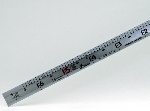 曲尺角厚 シルバー 1尺6寸 裏面角目 重宝