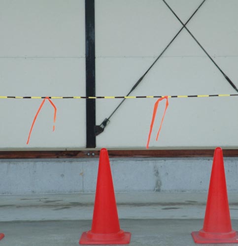 マーキングテープ 30mm×50m 蛍光オレンジ