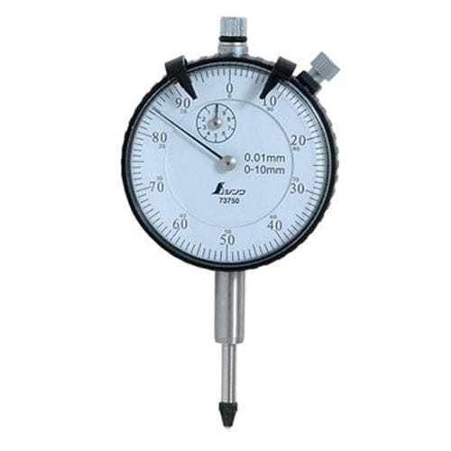 ダイヤルゲージ 0.01mm/10mm 標準型