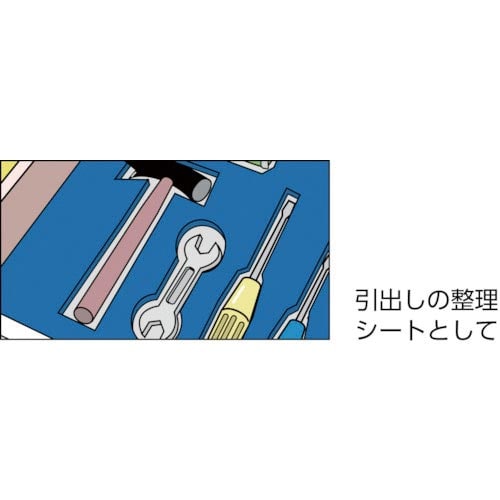 イノアック 発泡ポリエチレンシート 青 10×10