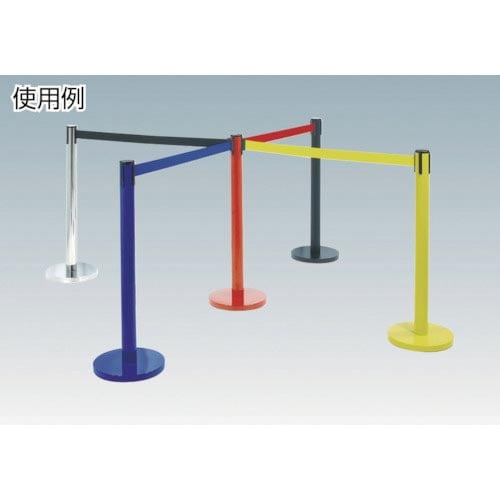 カーボーイ ベルト付きポール シルバー