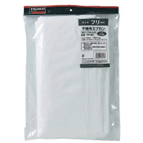 TRUSCO 不織布使い捨てエプロン (10枚入)