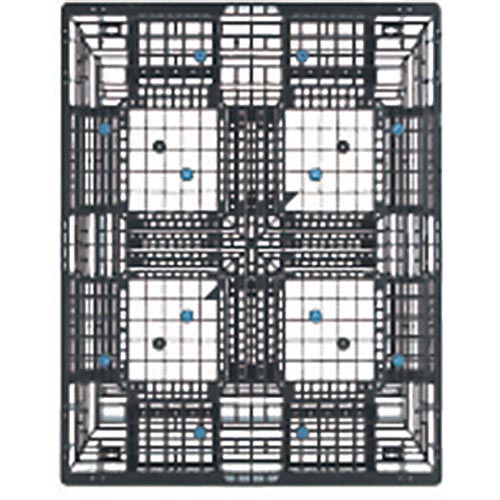 TRUSCO 樹脂パレット 片面4方差 1400X