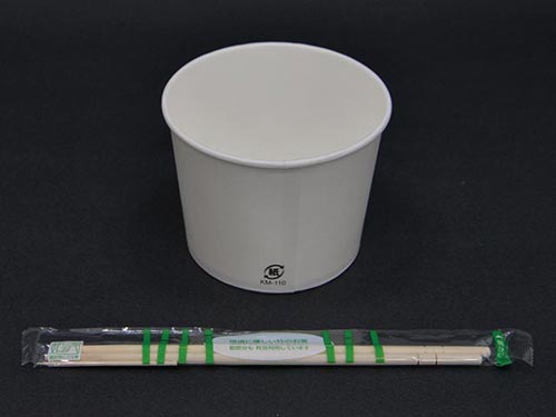 紙カップ KM110−520 本体白 1000枚入