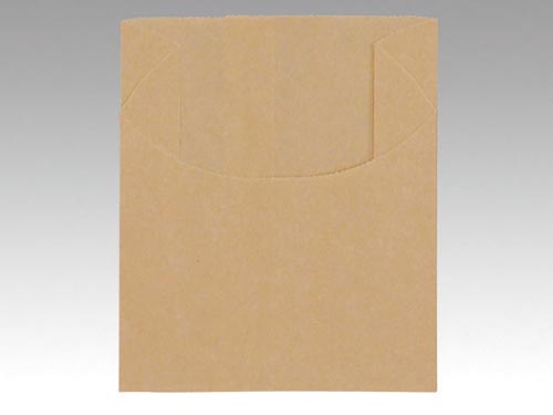 No140−1 ハーフムーン無地茶 1000枚入