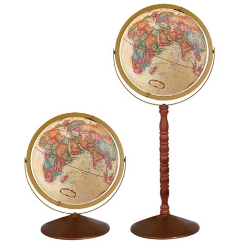 地球儀 ヨークタウン型 アンティーク 英語版