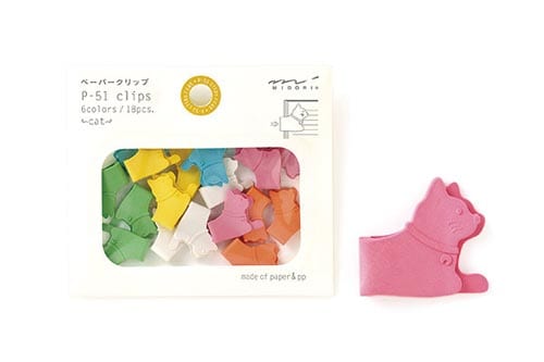 クリップ クリップス P−51 ネコ柄  6パック