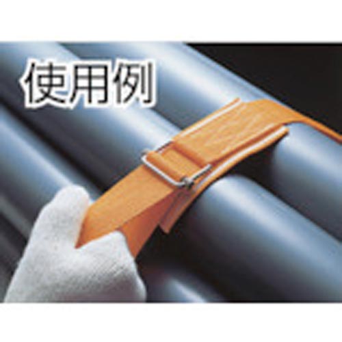 TRUSCO簡易結束ベルトくくり帯50mmX3m黄