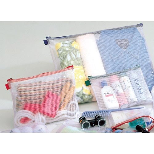 メッシュケース パック入り B5 レッド