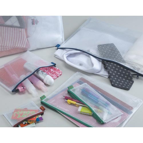 メッシュケース パック入り B5 レッド